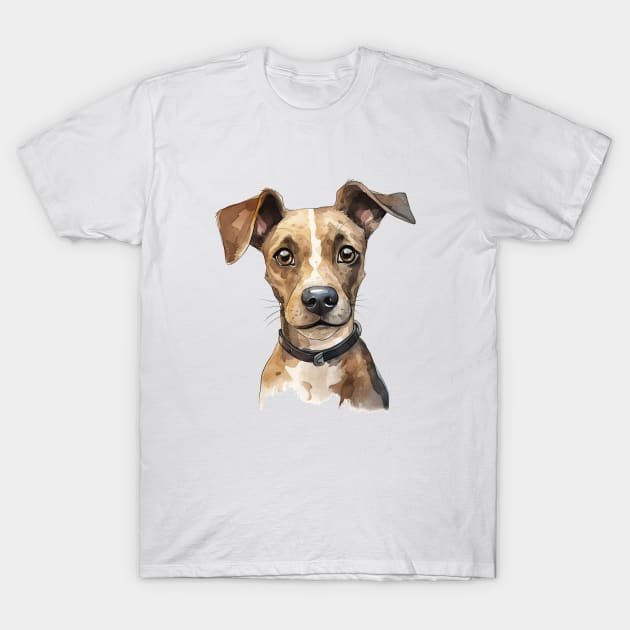 Danish–Swedish Farmdog Art T-Shirt by SafariBoutique